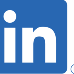 LinkedIn icon.