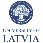 Logo of The University of Latvia.